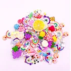 LDD99 Resin Flatback Charms, Slime Charms And Containers Mixed Candy Cake Sweets Resin Cabochons For DIY Crafts