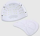 2 Hands Nail Led Lamp 2020 New SUN8 Best Portable Cordless Rechargeable 84W Battery UV Gel 2 Hands UV LED Nail Lamp