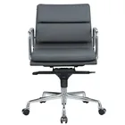 Home office furniture soft pad genuine leather home office chairs