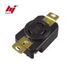 L6-30 レセプタクル 30A 250 v 2 ポール 3 ワイヤーロックレセプタクル工業用グレード