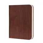 Wholesale Brown wooden foldable rechargeable Book Shaped Gift Item led book light