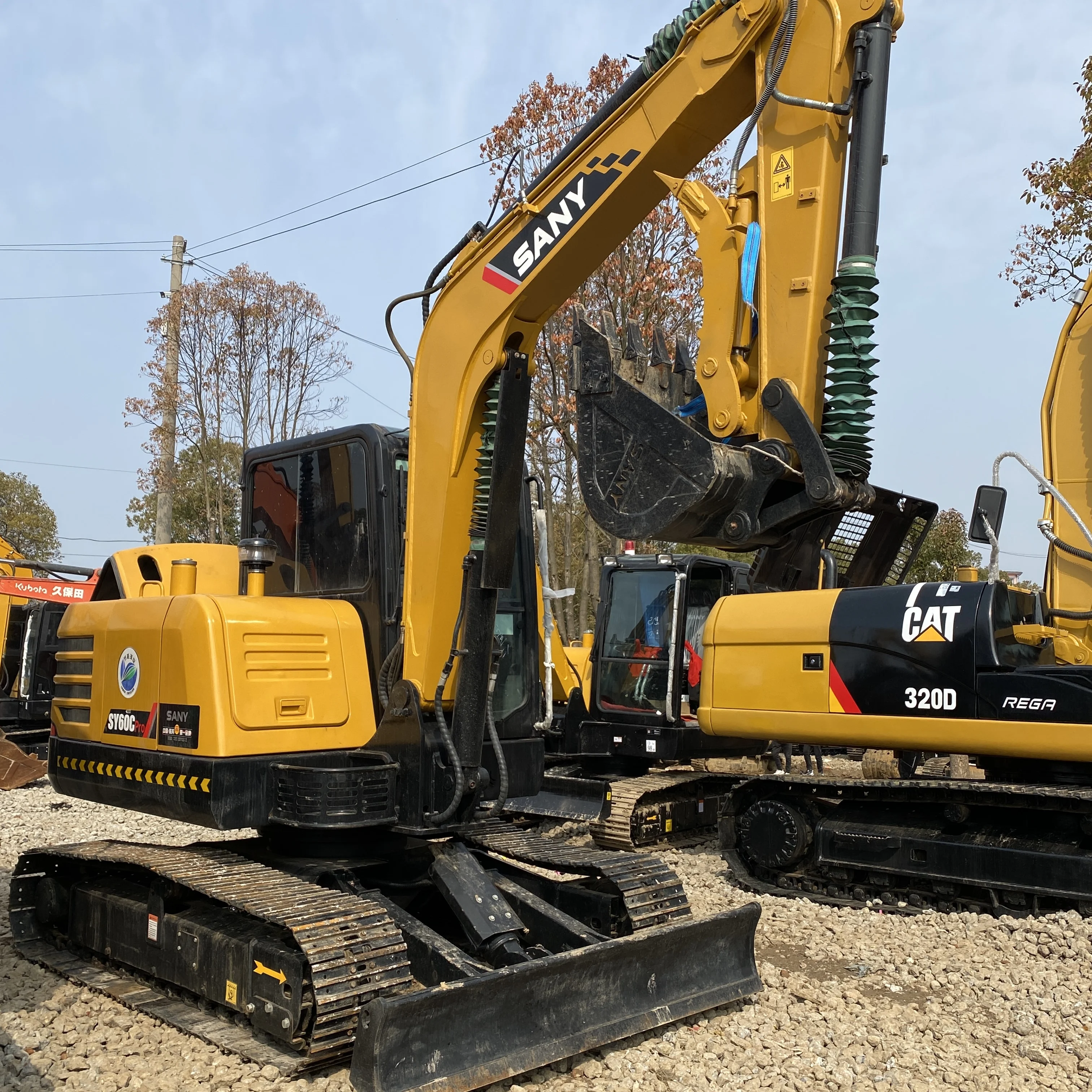 Mini Excavadora Sany Usada De 6 Toneladas Sy60c Pro Máquina Excavadora