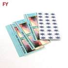 Custom die cut PET glossy cosmetic label sticker