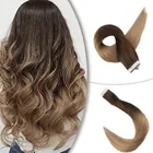stock 24 hours shipping Factory Price Balayage Remy Tape Hair Extension Hair Product supplier for hair salon