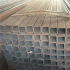 China Manufactory large diameter square tube astm a500 erw welded black carbon mild steel hollow section with cheap price