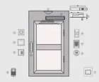 Operator Automatic Operator Yoursensor S300 Max 350kgs Automatic Door Weight Auto Swing Door Operator With Spring
