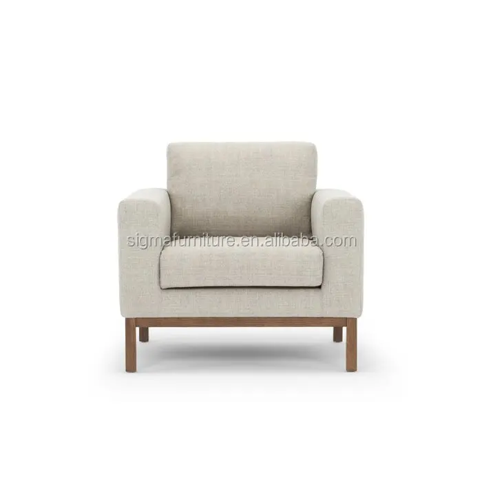 Leisure living room set cheap sofas for sale Square Arms chairs indoor furniture Upholstered Armchair