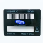 Wholesale polycarbonate lexan label matte pc label printing custom for electronic clear screen printing label