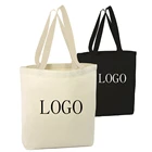 Best selling manufacturers custom women cotton canvas tote bag