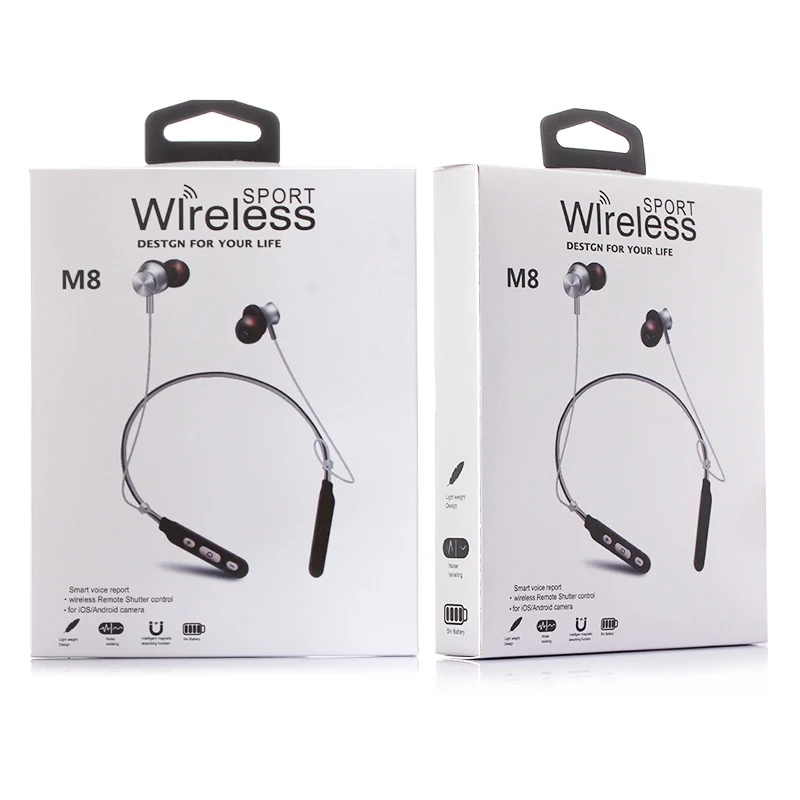 Bluetooth5.0 Waterproof Neckband ear bud ture earphone wireless TWS for airpods wireless headphones earphones - ANKUX.COM