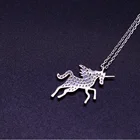 2020 New Holiday Party Rainbow Unicorn Halloween Wears New Unicorn Necklace