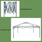 Cheap Outdoor One Push Steel Pop Up 3x3m Folding Canopy Tent