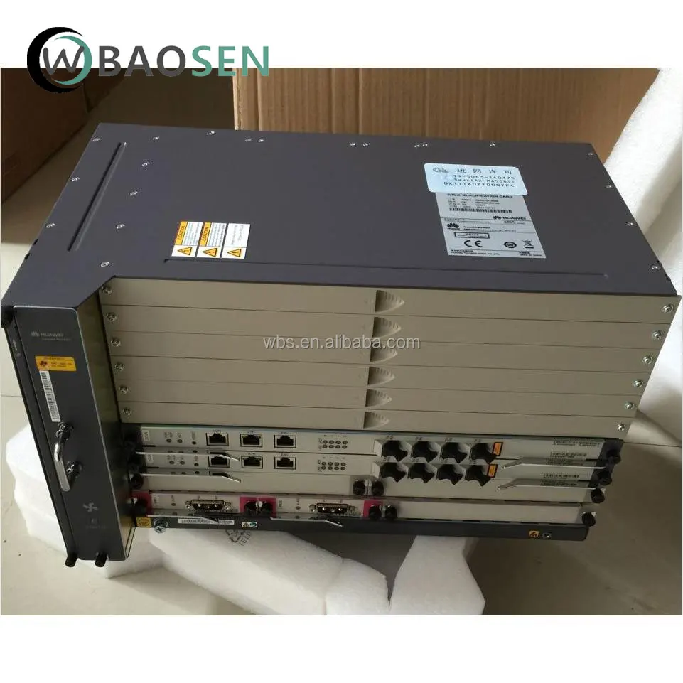 Huawei 16 Puertos Gpon 10g Epon Ftth Gepon Olt Smartax Ma5683t Olt Con