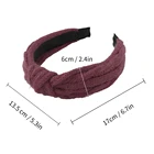 YiWu QIYUE Amazon eBay Supplier New Cute Simple Plaid Bow Hair Band for Toddler Ponytail Holder Headbands