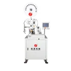 HS-61210 high quality one end terminal equipment fully automatic fuse stripping crimping machine