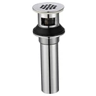 Aifol bathroom Basin Stainless Steel Drain Sink Strainer Basket Stopper Plug / Kitchen Sink Basket Strainer Waste Plug