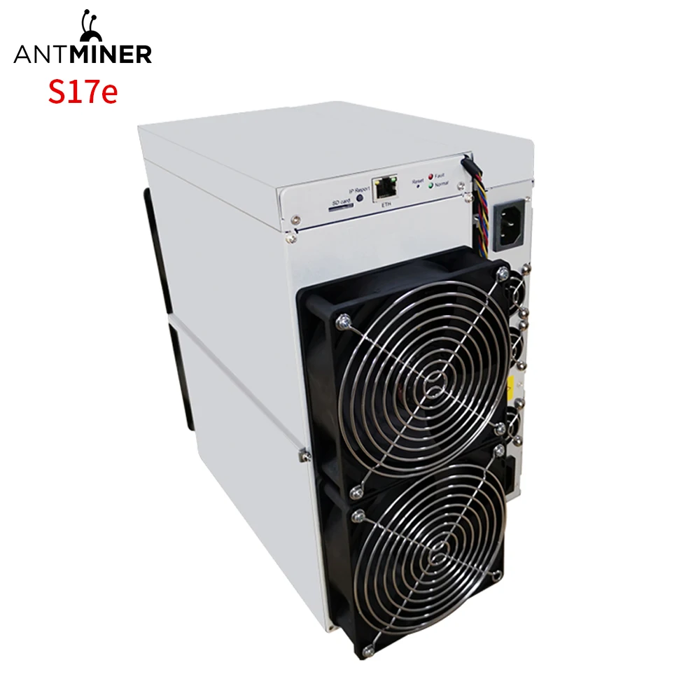 供应全新 antminer 矿工 s17e 64t 库存比特币矿机