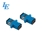 Telecommunication products flangeless shutter adapter SC/UPC fiber optic cable adapter