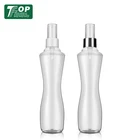 230ml 250ml Clear Plastic Continuous Fine Mist Spray Bottle for Moisturizing Water
