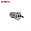 coaxial rf connector str F female bulkhead connector for cable RG316