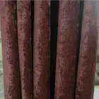 Polyester material jacquard poland soft felt fabric for curtain