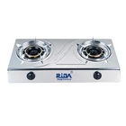Restaurant appliances home modern cooking luxury Indian style hot sale 2 burner vertical home cooktop gas stove