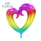 43 inch Hollow Heart Shape Foil Balloons Valentine's Day Festive for Couples Romantic Decoration Birthday Party Balloons