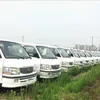 Jinbei brand mini bus Euro IV Standard 11-16 Seats Gasoline engine Passenger minivan/bus