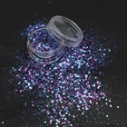 Wholesale Cosmetic Festival Decoration Biodegradable Glitter Powder Mix Chunky Glitter