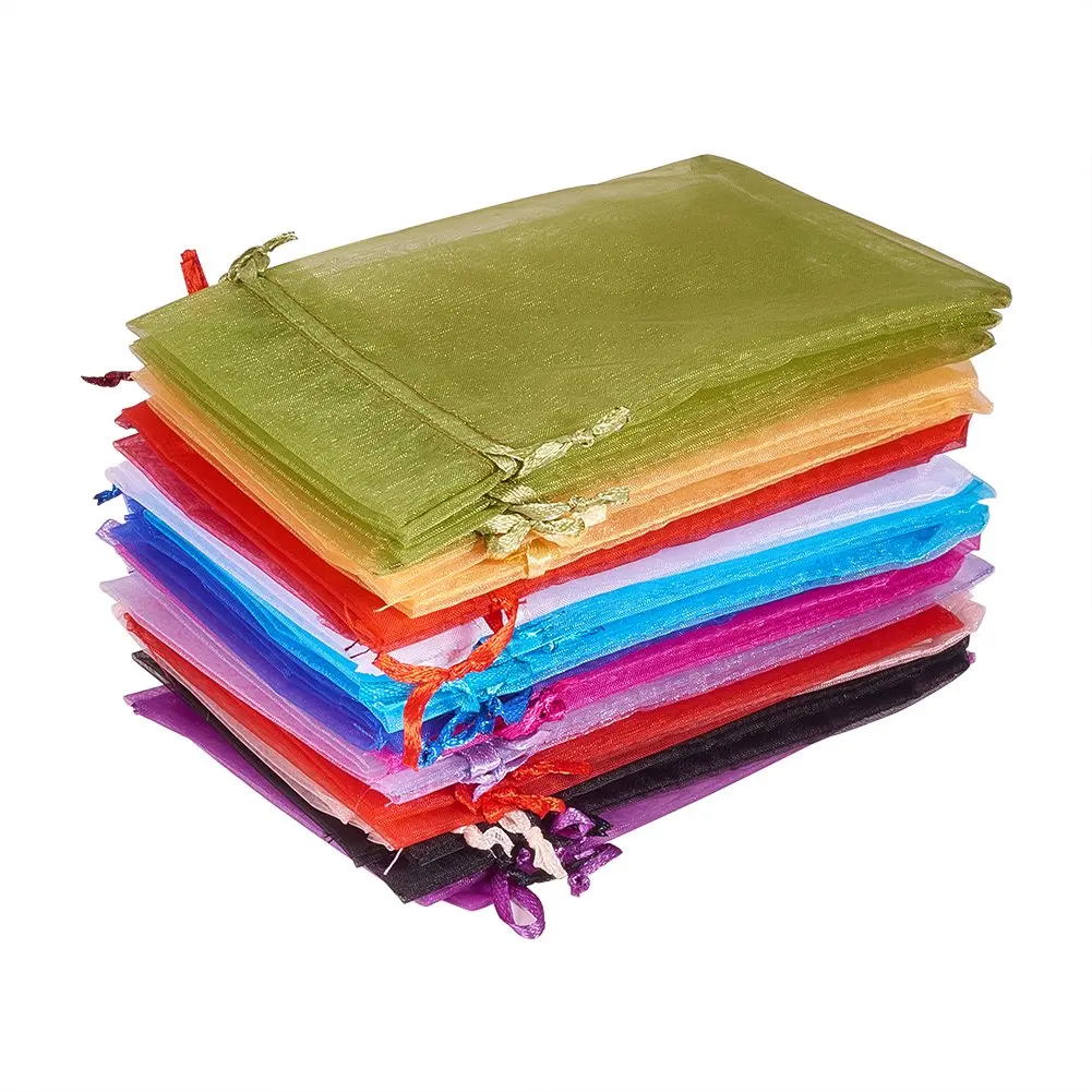 drawstring pouches candy pouch jewelry mesh gift bag organza bag