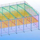 Prefabricated building steel structure warehouse drawings