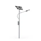 Light Inbuilt Batteries Led Cell 80w 100w Gsm Solar Street Light