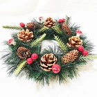 Factory wholesale Handmade Christmas wreath Christmas decorations