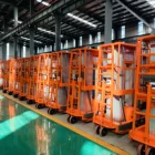 Aluminum alloy hydraulic lifting platform portable manual aluminum material lift