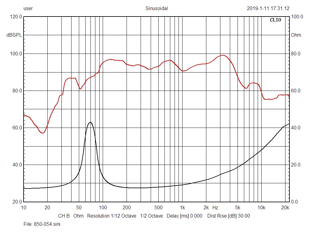 product midrange 8 inch pro audio speakers 850 054 for car church audio equipment passive metal aluminium shell 8 4 ohm impedance-1