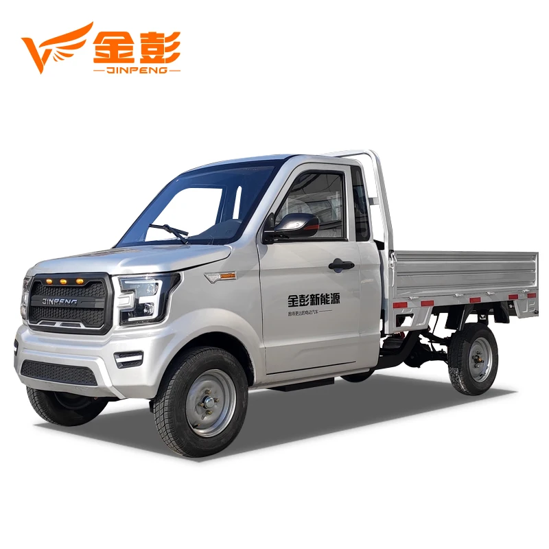 Long range multi-purpose Professional Design environmental protection Chinese Jinpeng mini Electric pickup truck for sale
