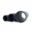 SDR11 110mm pe water plastic drip agricultural irrigation hdpe pipe with blue stripe