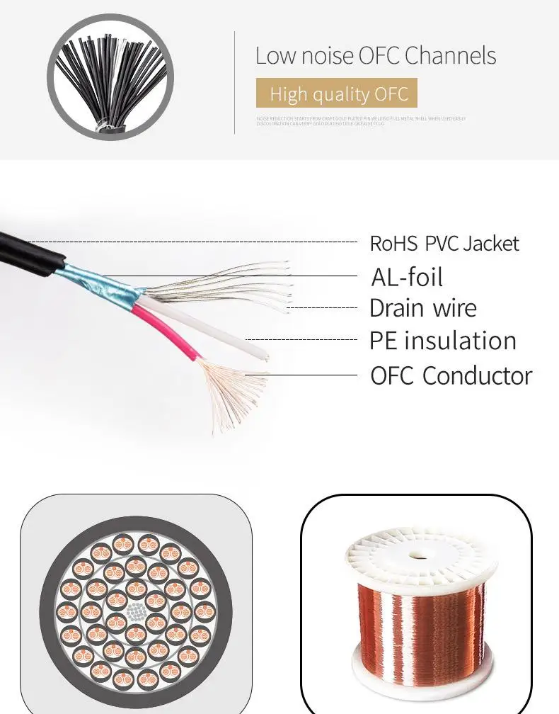 Wholesaler professional 4/6/8CH XLR male to female multicore audio snake cable - ANKUX.COM