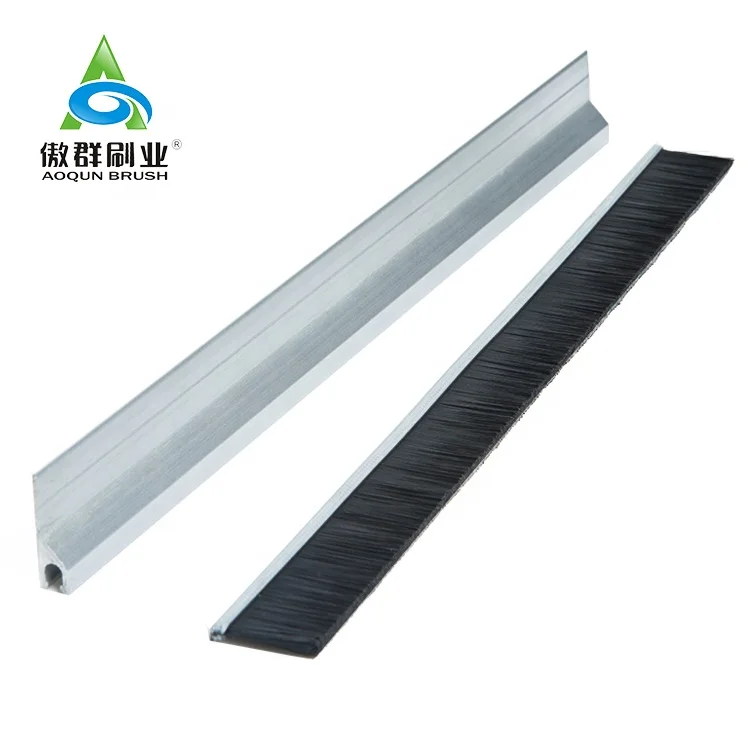 Roller Shutter Accessories Brush Seal 30 Degree Anti Static Door