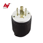Industrial Twist-Locking American Plug NEMA L14-20P Plug Male Locking Plug