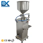 Online Support Cup Filler Thermoform Pet Cup Water Manual Bottle Filler Desktop Juce Filling Machine Small
