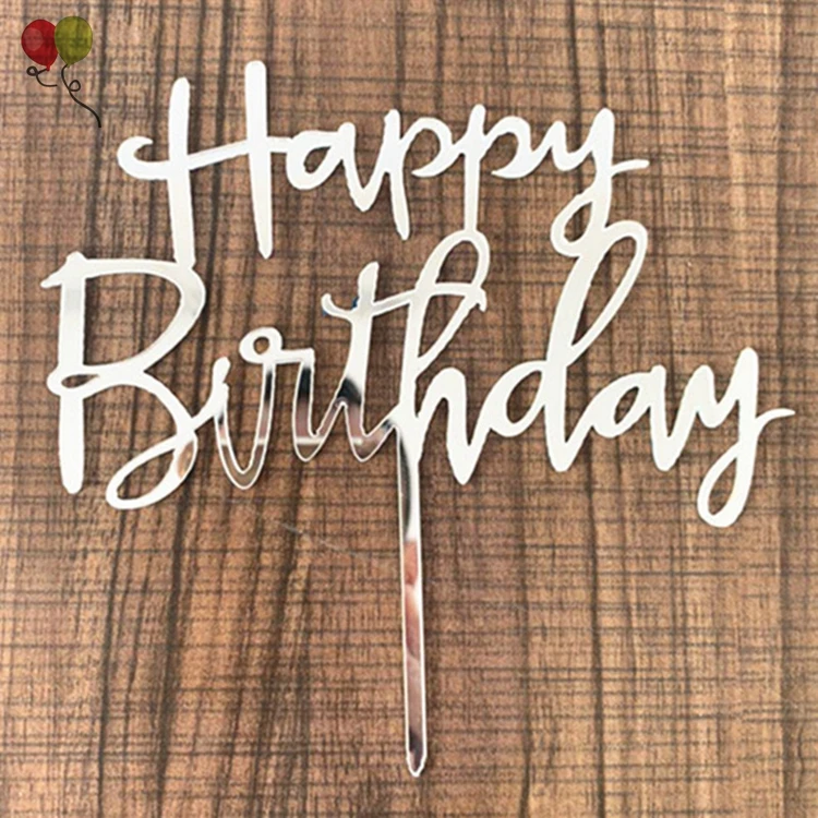 hot sale birthday party decoration custom acrylic