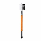 Bulk price double ended eyebrow brush dual with eyeshadow brush
