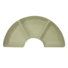 Multi Purpose Table Setting Melamine Plastic Separated Plates With Divider