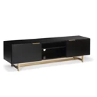 Modern design tv cabinet living room furniture wooden tv stand with tv bench