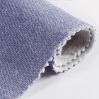 High quality super soft knitted brushed 100%cotton fleece fabric