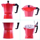 3 Moka Maker Espresso Hot Sale 3 Cups Aluminum Stovetop Espresso Coffee Moka Pot Coffee Maker