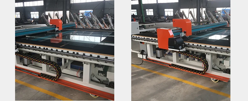 Fully cnc automatic insulating glass cutting machine table equipment