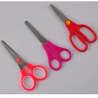 PP handle safe Student scissors Blade with cover