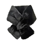 Scarf Rex Rabbit Rabbit Fashion Short Style Lady Fur Scarf Fake Rex Rabbit Fur Scarf